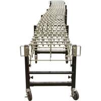MQ044 Expandable Conveyor, 18" W x 12' L, 200 lbs. per lin. ft. Capacity
