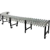 MQ044 Expandable Conveyor, 18" W x 12' L, 200 lbs. per lin. ft. Capacity