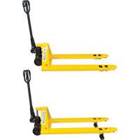 MQ141 Transpalette &agrave; roues en acier, Acier, 48" lo x 27" la, Capacit&eacute; 5500 lb