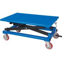 MQ146 Table &eacute;l&eacute;vatrice manuelle &agrave; ciseaux, 37-3/8" lo x 23-5/8" la, Acier, Capacit&eacute; 660 lb
