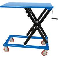 MQ146 Table &eacute;l&eacute;vatrice manuelle &agrave; ciseaux, 37-3/8" lo x 23-5/8" la, Acier, Capacit&eacute; 660 lb