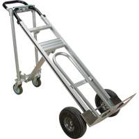 MQ149 3-in-1 Convertible Hand Truck, Aluminum, 600 lbs. Capacity