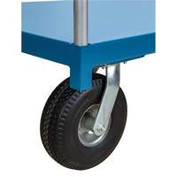 MQ150 Chariot &agrave; plateforme robuste, 48" lo x 24" la x Capacit&eacute; 1200 lb, Roues en Anticrevaison
