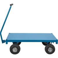 MQ155 Chariot de ramassage &agrave; plateforme pour l'ext&eacute;rieur, 24" la x 48" la x Capacit&eacute; 1000 lb