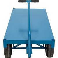 MQ155 Chariot de ramassage &agrave; plateforme pour l'ext&eacute;rieur, 24" la x 48" la x Capacit&eacute; 1000 lb
