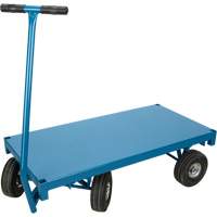 MQ155 Chariot de ramassage &agrave; plateforme pour l'ext&eacute;rieur, 24" la x 48" la x Capacit&eacute; 1000 lb