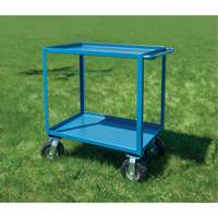 MQ158  Chariot &agrave; tablettes pour l'ext&eacute;rieur, 2 Tiers, 18" la x 39" h x 33" p, Capacit&eacute; 1200 lb
