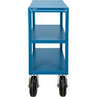 MQ167  Chariot &agrave; tablettes pour l'ext&eacute;rieur, 3 Tiers, 18" la x 39" h x 33" p, Capacit&eacute; 1200 lb