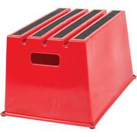 MQ201 Industrial Step Stool, 20-7/8" x 12-3/16" x 12" High