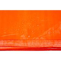 Bâches isolées, Polyéthylène, Orange, 20' x 12' x 8 mils NAA081 | KLETON