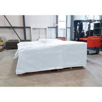 NAA390 Insulated Tarp, Polyethylene, White, 20' x 12' x 8 mils