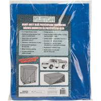NN363 Tarp, Standard Duty, Blue, 7' x 5' x 4 mils
