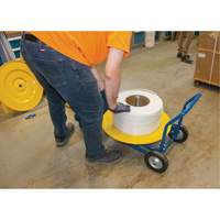 PE555 Distributeur de feuillards, Feuillard Polyester/Acier/Polypropyl&egrave;ne, Dia de noyau 16"/8", largeur de rouleau 3"/8"/6"