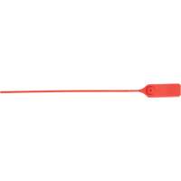 PG664 Heavy-Duty Security Seal, 13", Plastic, Pull-Up Seal