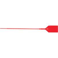 PG665 Standard-Duty Security Seal, 9", Plastic, Plastic Seal