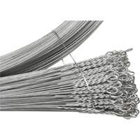 PG705 Baling Wire, Galvanized, 13-1/2' L, 13 ga.