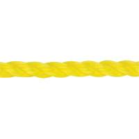 PG716 3/8" Braided Yellow Rope, Polypropylene, 630'