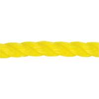 PG717 1/2" Braided Yellow Rope, Polypropylene, 335'