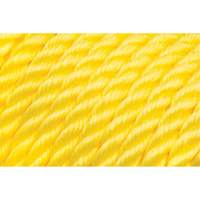 PG718 5/8" Braided Yellow Rope, Polypropylene, 200'