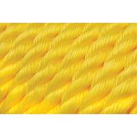 PG772 Braided Yellow Rope, Polypropylene, 300'