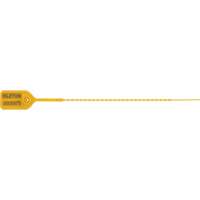 PG787 Standard-Duty Security Seal, 9", Plastic, Pull-Through