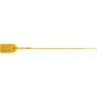 PG787 Standard-Duty Security Seal, 9", Plastic, Pull-Through