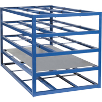 RL923 Horizontal Sheet Racks, 103" W x 55" D x 48" H, 2000 lbs. Capacity