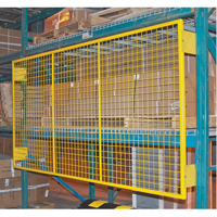 RL929 Grilles de protection arri&egrave;re pour palettier, 96" la x 48" h, Ferrures de 6"