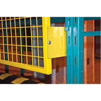 RL929 Grilles de protection arri&egrave;re pour palettier, 96" la x 48" h, Ferrures de 6"