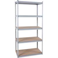 RN455 Rayonnage robuste, Acier, Sans boulons, Capacit&eacute; 1200 lb, 36" la x 72" h x 18" p
