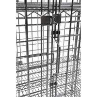 RN804 Chariot de s&eacute;curit&eacute;, Chrom&eacute;, 48" x 69" x 24", Capacit&eacute; 500 lb