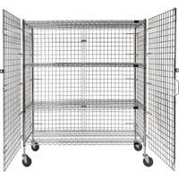RN805 Chariot de s&eacute;curit&eacute;, Chrom&eacute;, 60" x 69" x 24", Capacit&eacute; 500 lb