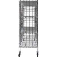 RN805 Chariot de s&eacute;curit&eacute;, Chrom&eacute;, 60" x 69" x 24", Capacit&eacute; 500 lb