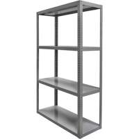 RN924 &eacute;tag&egrave;re robuste, Acier, Boulonn&eacute;, Capacit&eacute; 3000 lb, 36" la x 72" h x 18" p