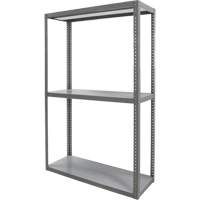 RN930 &eacute;tag&egrave;re robuste, Acier, Boulonn&eacute;, Capacit&eacute; 3000 lb, 36" la x 72" h x 18" p