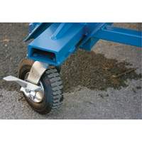 VD708 Snow Ladder, Steel, 10 Steps, 99" H, 85-1/2" D, 48" Step, Serrated